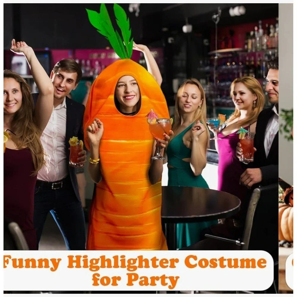 Adult Funny Food Cosplay Costumes Halloween Party Novelty Fancy Dress Outfit